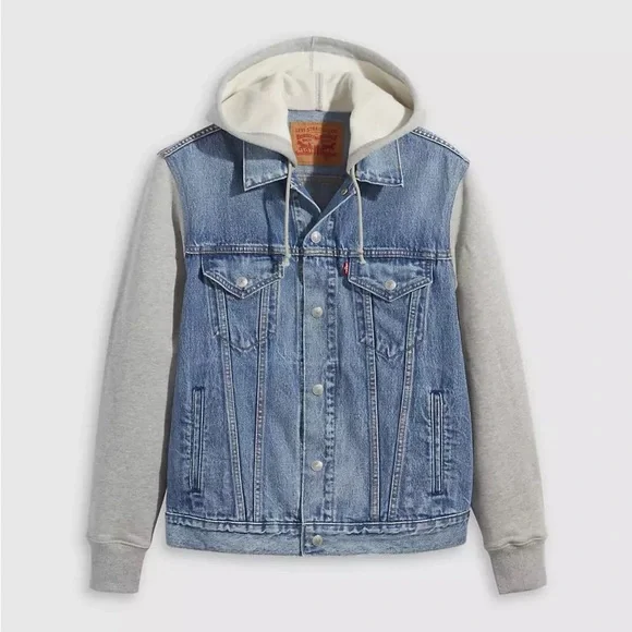 Levi’s Hybrid Hoodie Trucker Jacket - Picture 3 of 8